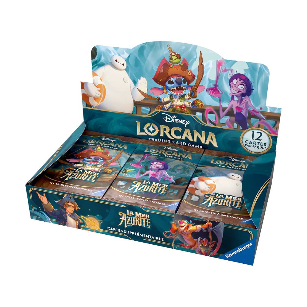 Disney Lorcana - Set 6 - La Mer Azurite Booster Box - French version
