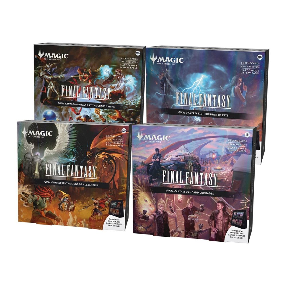 MTG - Final Fantasy - English Scene Box - Set of 4