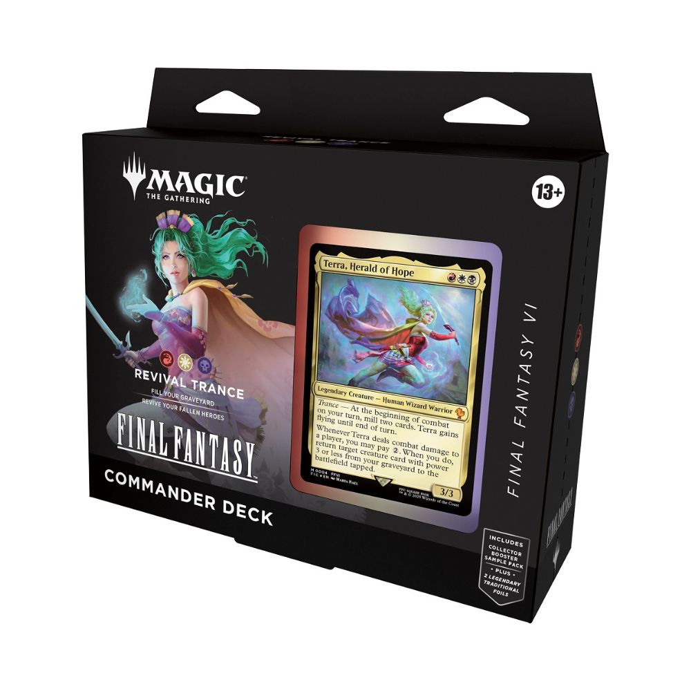 MTG - Final Fantasy - Commander Deck English - Set of 4