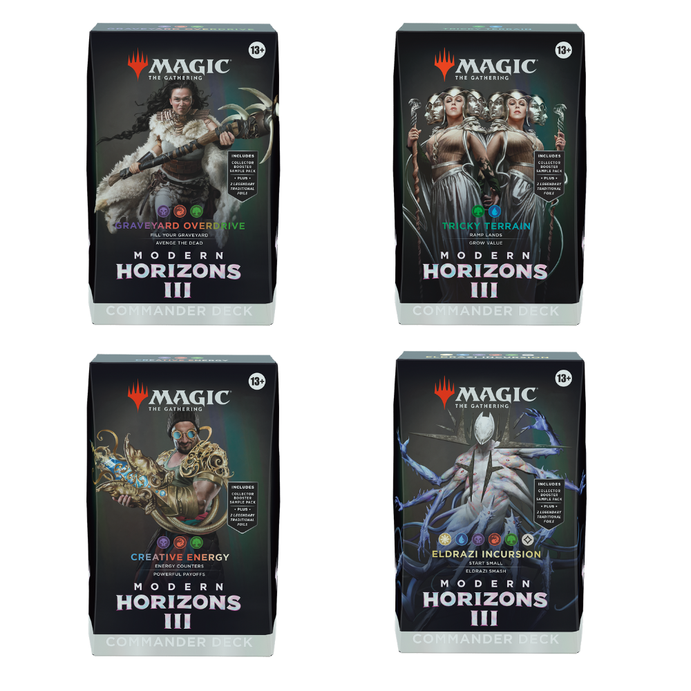 MTG - Modern Horizons 3 - English Commander Deck - Set of 4
