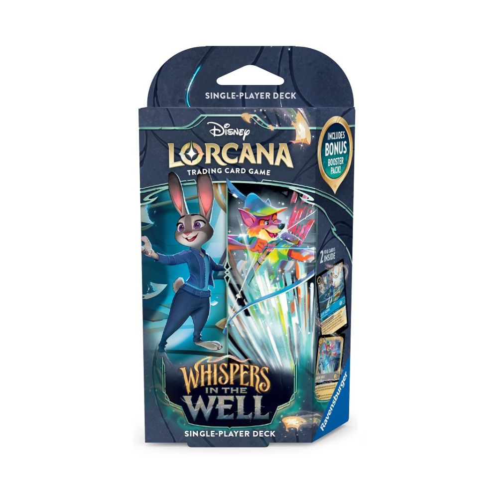 Disney Lorcana - Set 10 - Whispers In The Well Starter Deck (Bundle of 2)