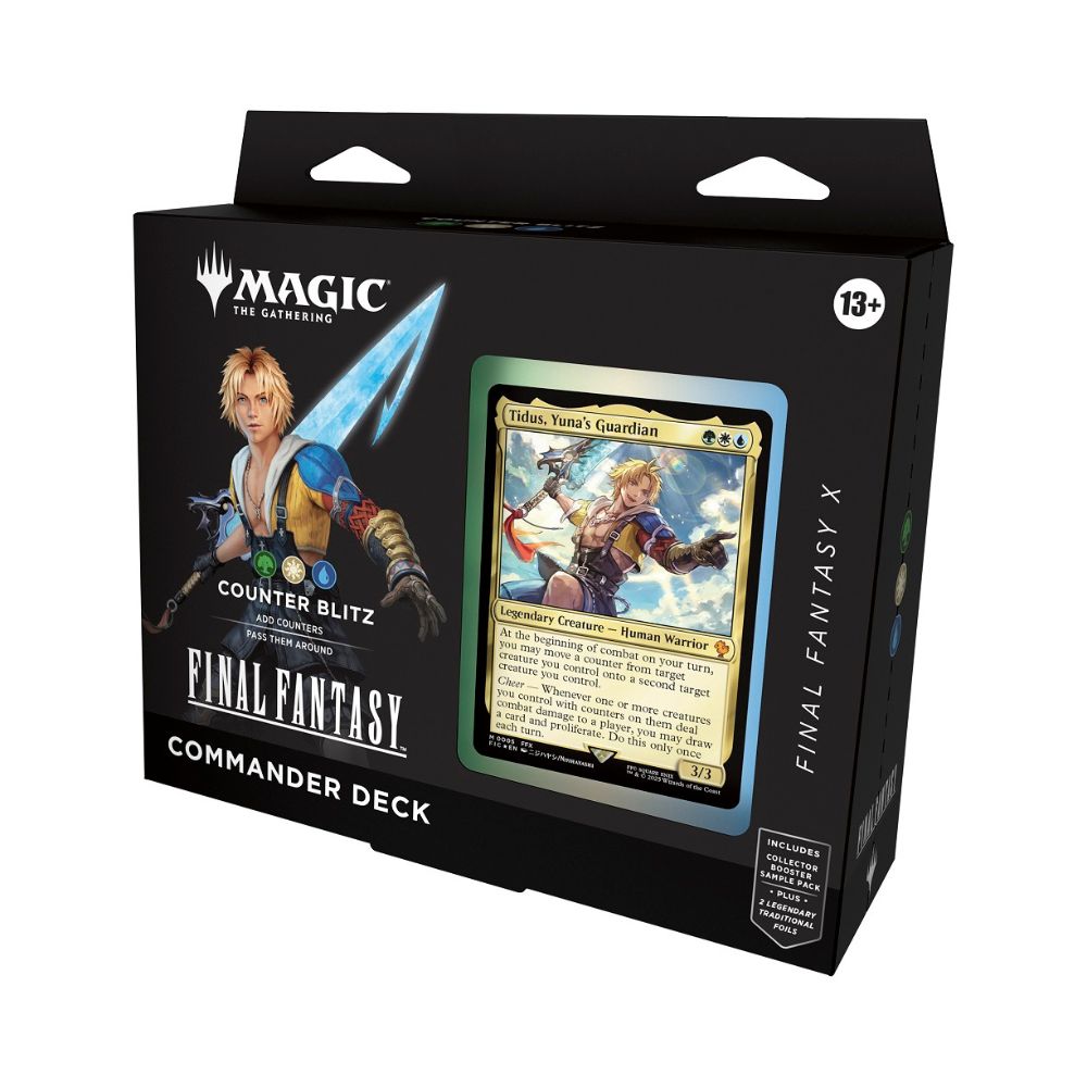 MTG - Final Fantasy - Commander Deck English - Set of 4