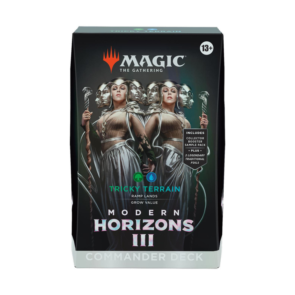 MTG - Modern Horizons 3 - English Commander Deck - Tricky Terrain