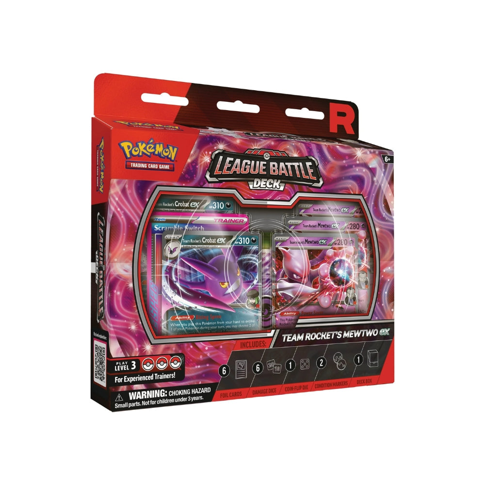 Pokemon Team Rocket's Mewtwo ex League Battle Deck
