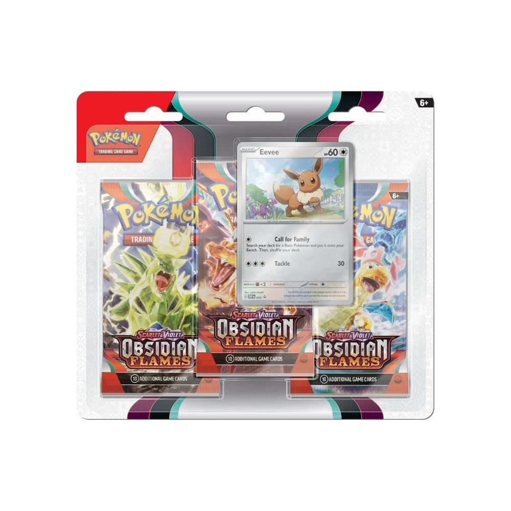 Pokemon Obsidian Flames 3 Pack Blister