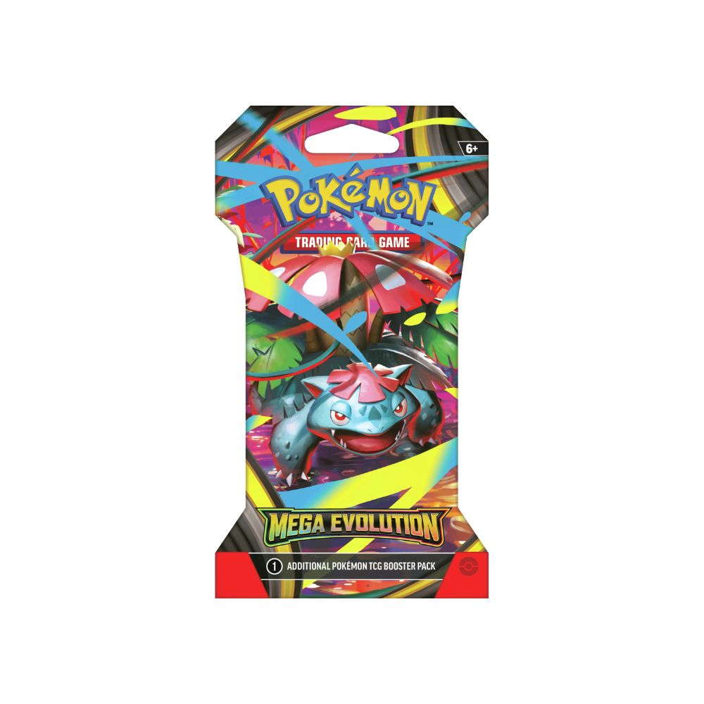 Pokemon Mega Evolution Sleeved Booster Pack (Random Art)
